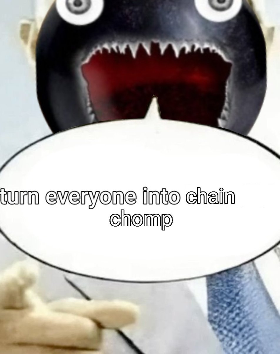 Chain Chomp tweet media