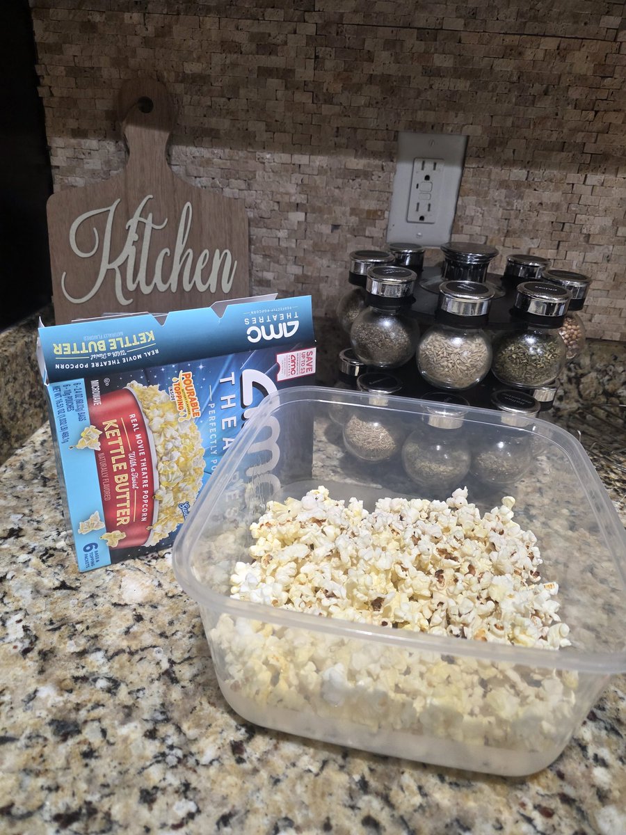 It arrived !!! #AMC -Licious 🥵 One whiff of warm kettlecorn instantly pulls me back to sticky summer nights at the county fair, where the lights glowed brighter and the world felt full of magic.
The sweet-salty crunch takes me straight to childhood, running between game booths