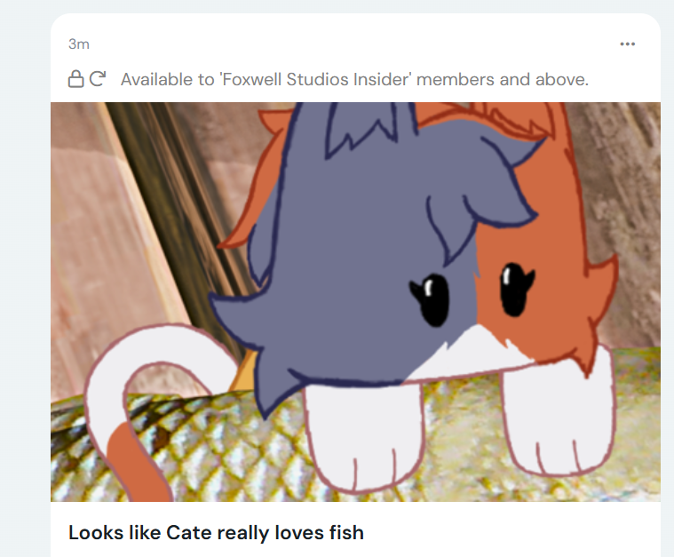 Cate’s animation is finally done and she’s ready to destroy that fish

Full animation drops here tomorrow, but you can watch it today on Ko-Fi =]

(Not gonna lie… I don’t want to wake up tomorrow with nothing to post)