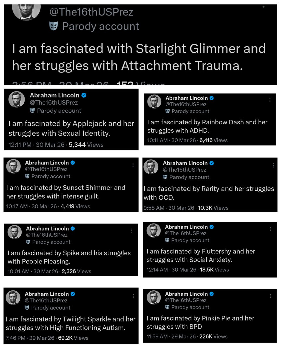 Abraham Lincoln tweet media