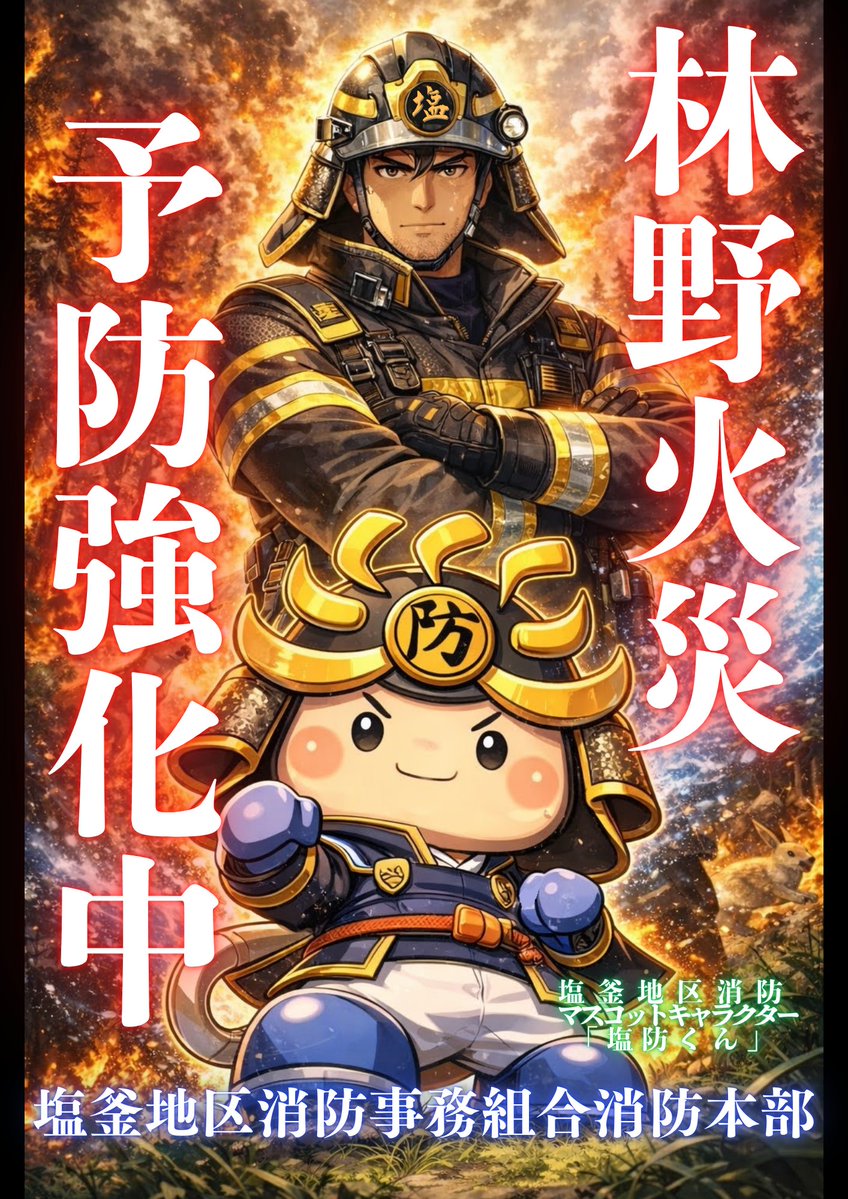 塩釜地区消防事務組合消防本部【公式】 tweet media