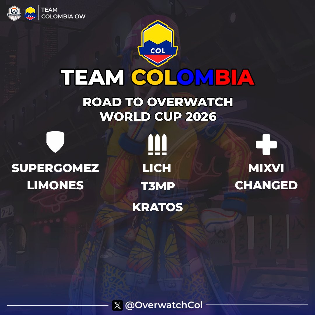 Overwatch Colombia | #OWWC2026 tweet media