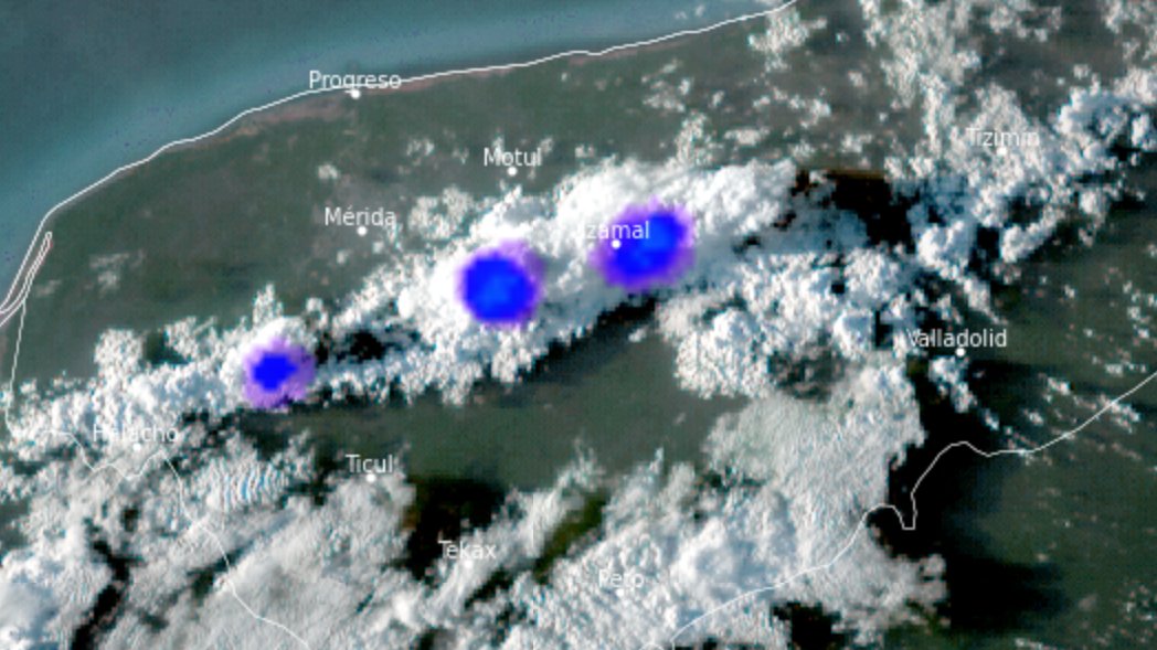 Meteorología Yucatán tweet media