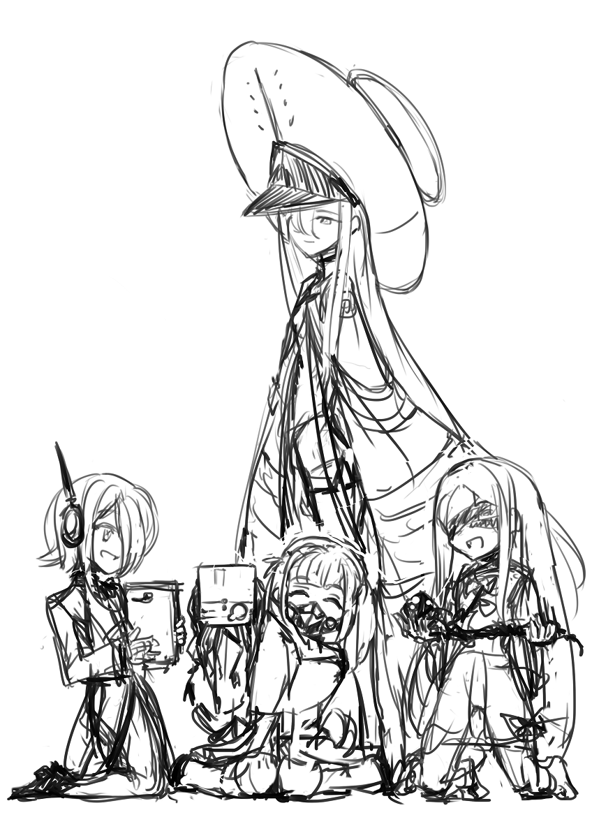 #今月描いた絵を晒そう 