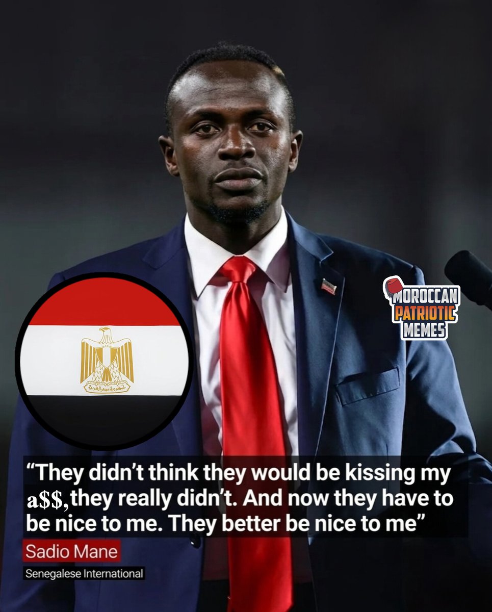 JF51223's tweet photo. This is literally how the senegalese see the egyptians, after the Afcon final polemic 😂😂😂😂 https://t.co/D6Vl4bPLKN