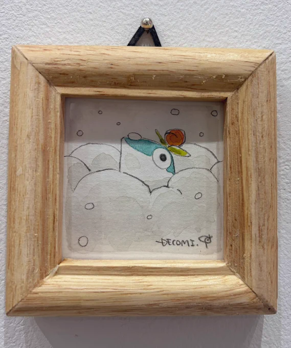 #DECOMI作品展2026 本日お昼、13:00頃終了 LOCAL様との花ペンギンコラボグッズが手に入るオンラインショップは、本日(3/31火)13:00迄ッ お見逃しなくッッ 原画作品も数点残っておりますッッ 駆け込みGET? LOCALオンラインショップ