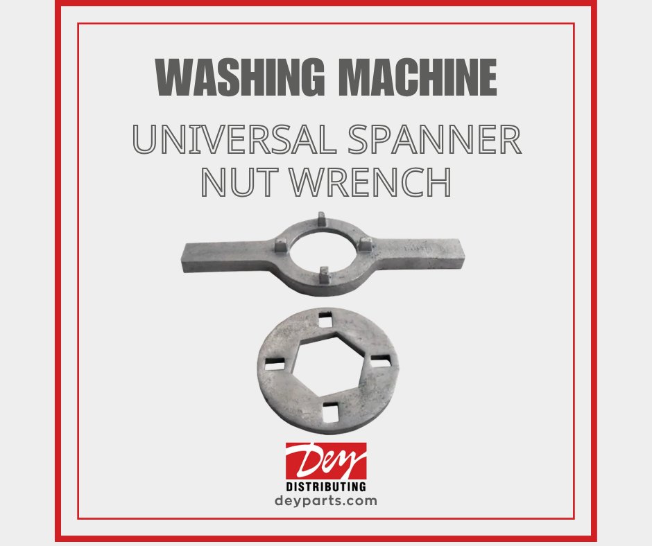 Stubborn washer tub nut? 🛠️

The Universal Spanner Nut Wrench delivers more torque than a pipe wrench—making removal &amp; install quick and easy.

A must-have for every tech’s tool bag.

#appliancerepair #toolsofthetrade #morethanparts #DIY