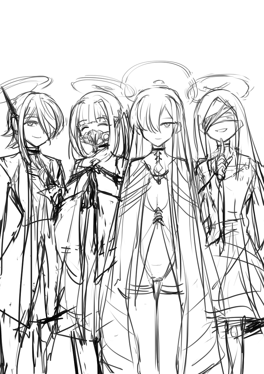 #今月描いた絵を晒そう 