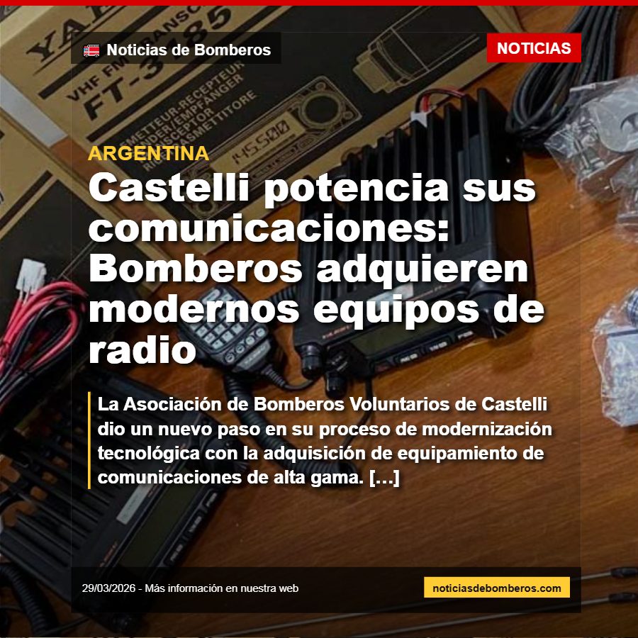Noticias de Bomberos tweet media