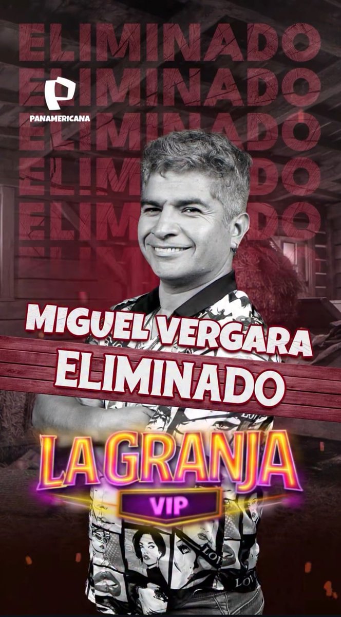 Miguel Vergara, el segundo eliminado de la #LaGranjaVIPPerú