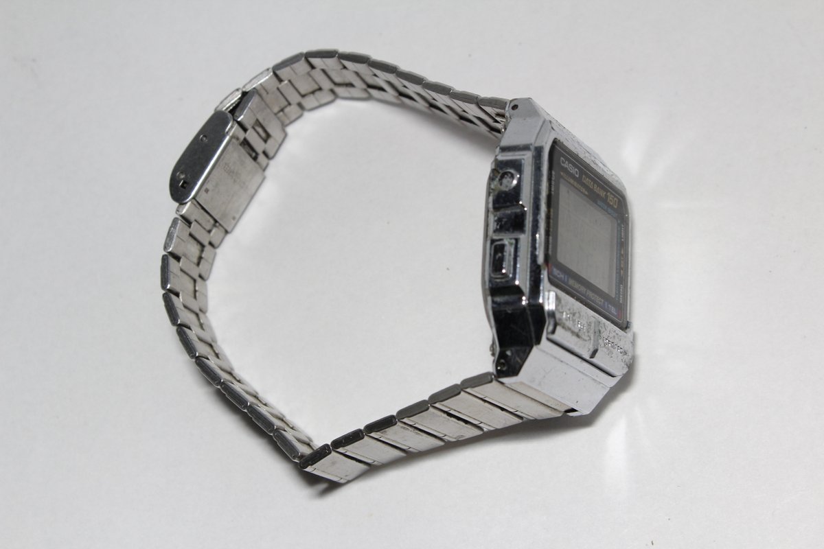 GshockTkhs's tweet photo. CASIO DB-1500 https://t.co/EBNsFL7Skt #databank #oldcasio #watchgift https://t.co/GaNW7rSzLc