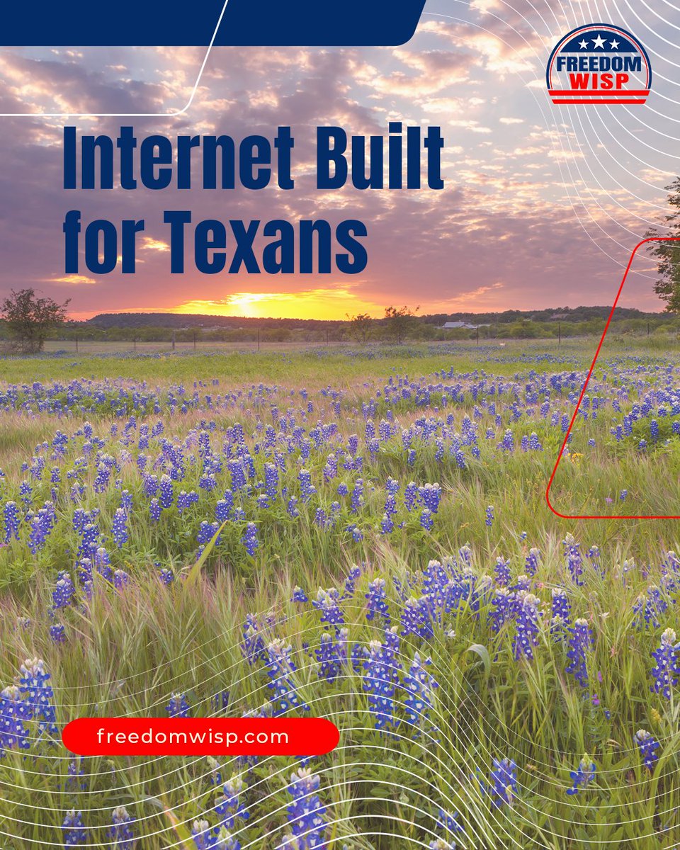freedomwisptx's tweet image. Big providers forget small towns. We never will.

Freedom WISP serves Texas communities with fast, reliable internet and local support. 

vist.ly/4wqbm

#FreedomWisp #TexasLocal #RuralInternet #TexasInternet #CommunityFirst
