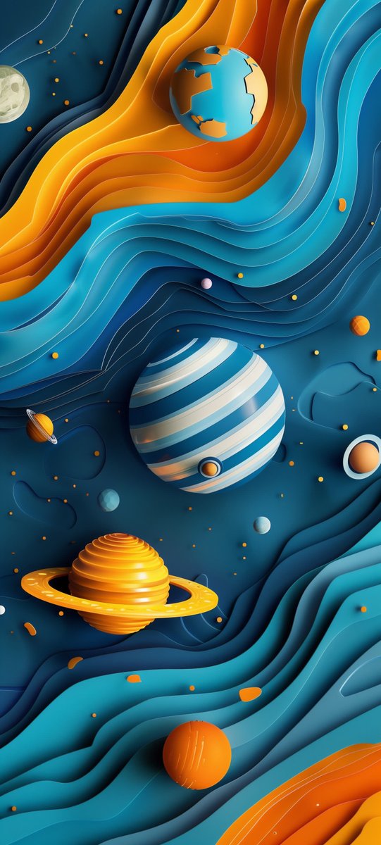 4k_walls's tweet image. New Wallpaper...

❤️ &amp;amp; 🔄 for support!

#wallbyte #papercut #origami #3d #drawing #art #solar #system #space