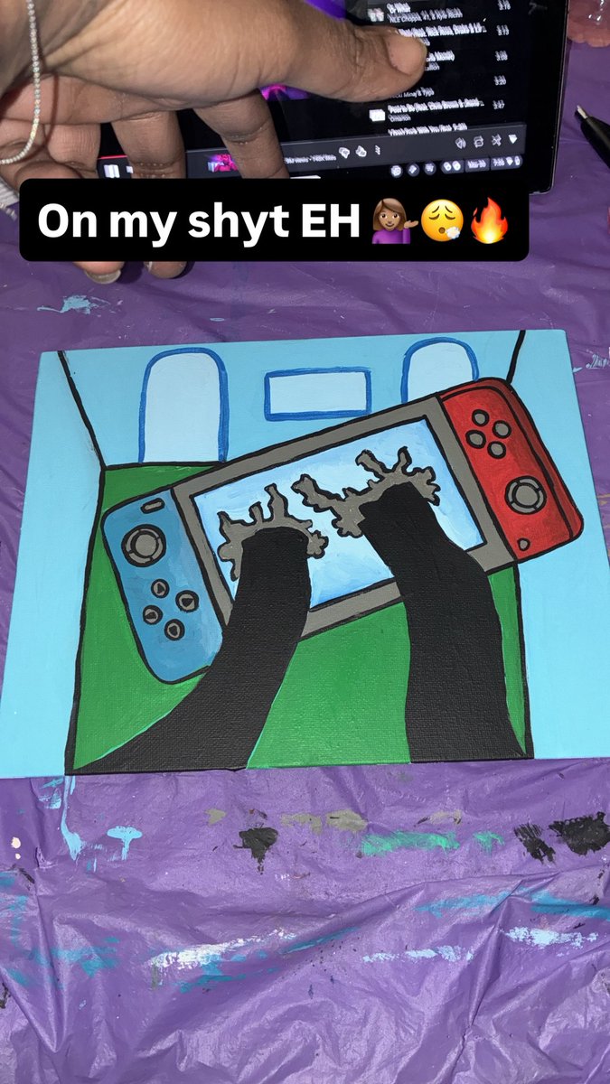 92sturdy's tweet photo. On my shyt EH 💁🏽‍♀️😮‍💨🔥 #artist #fypage #creating #progress https://t.co/Lf20msVmI8