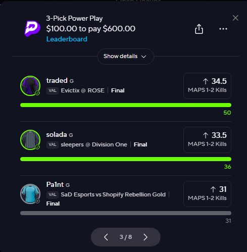 ghoulbets's tweet photo. BANGGGGG THE TWITTER SLIP 💰

sadly paint with the push but we take the bread and move!

#Gambling𝕏 #esports #prizepicks https://t.co/C53VAp3D3S