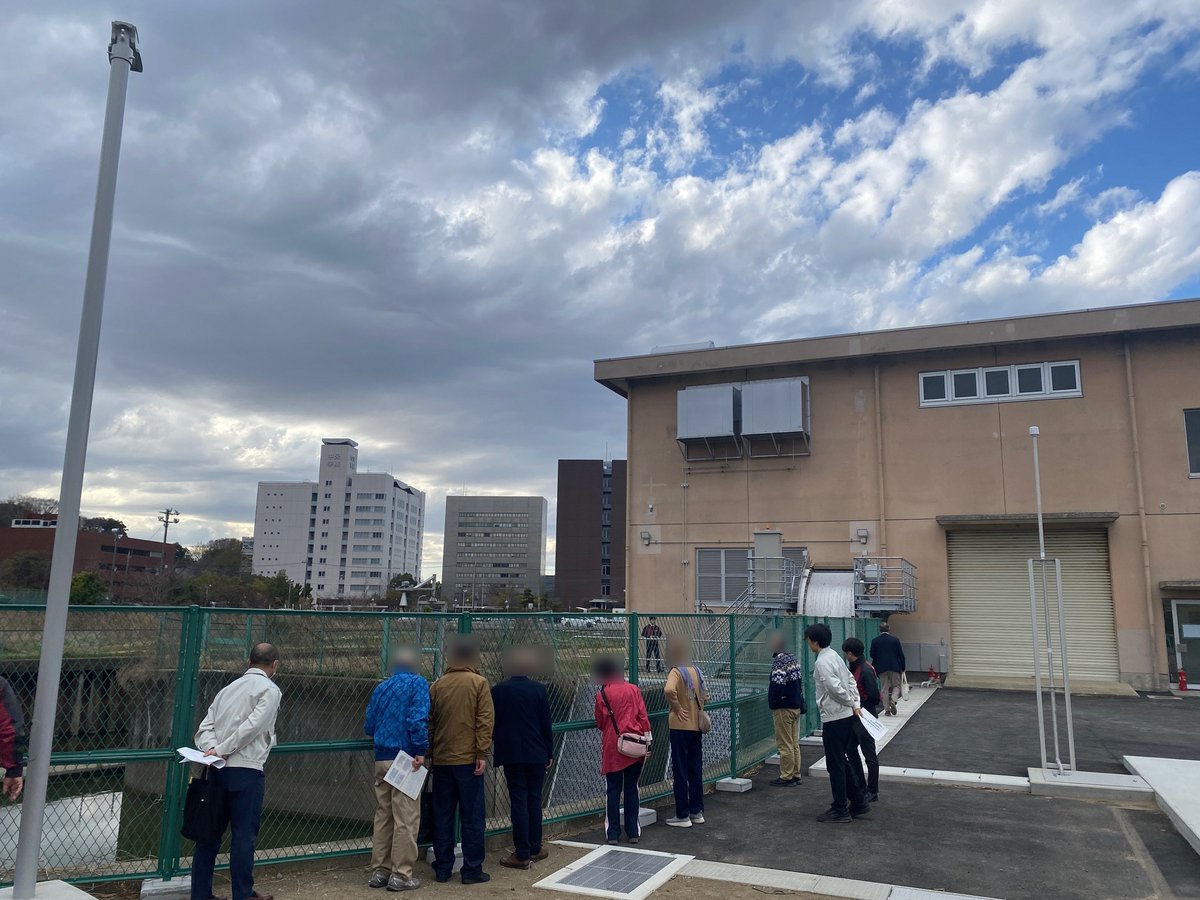 abk_chisui's tweet photo. 金谷排水機場の見学会を開催しました！
令和５年度から実施していた更新工事が完了し、ポンプやエンジン等の施設が新しくなりました。

※市HP
https://t.co/sUSFOpdCPp
#abiko_city https://t.co/QZQXBfFgrJ