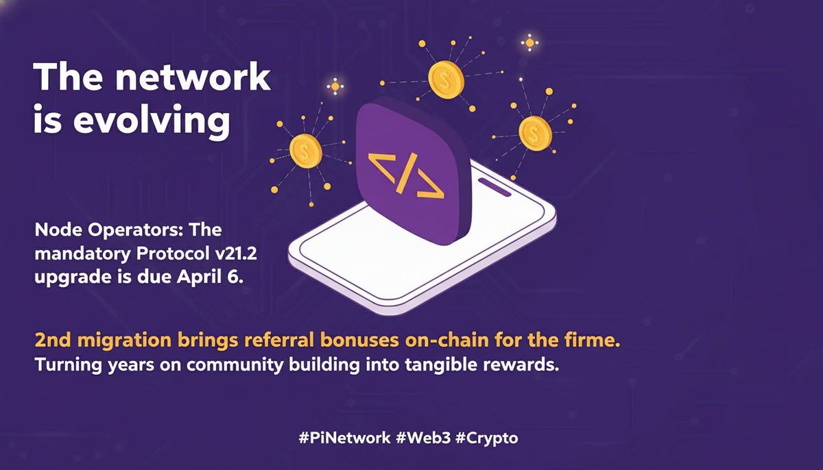 🚨Node Operators: The mandatory Protocol v21.2 upgrade is due April 6 ...