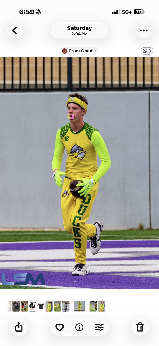 ChaseSanders87's tweet photo. Making every rep matter #duck #7v7 https://t.co/uDFgVEhOcV