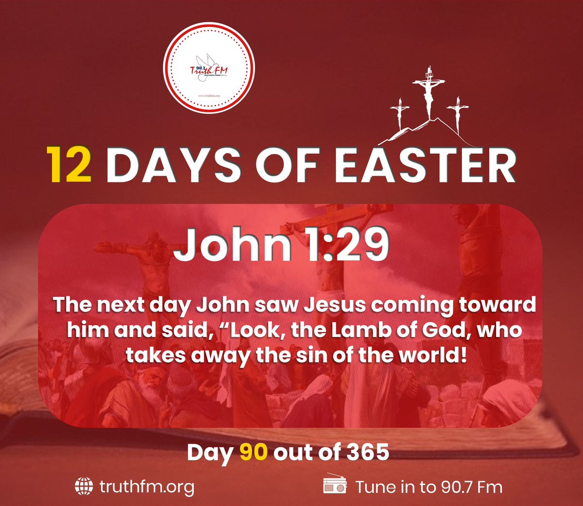 Truthfmkenya's tweet image. The Lamb of God
#PASSOVER  #BIBLEFACTS #12DAYSOFEASTER