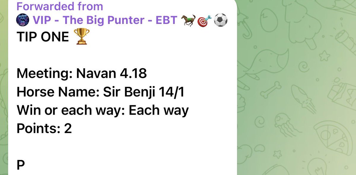 The Big Punter tweet media