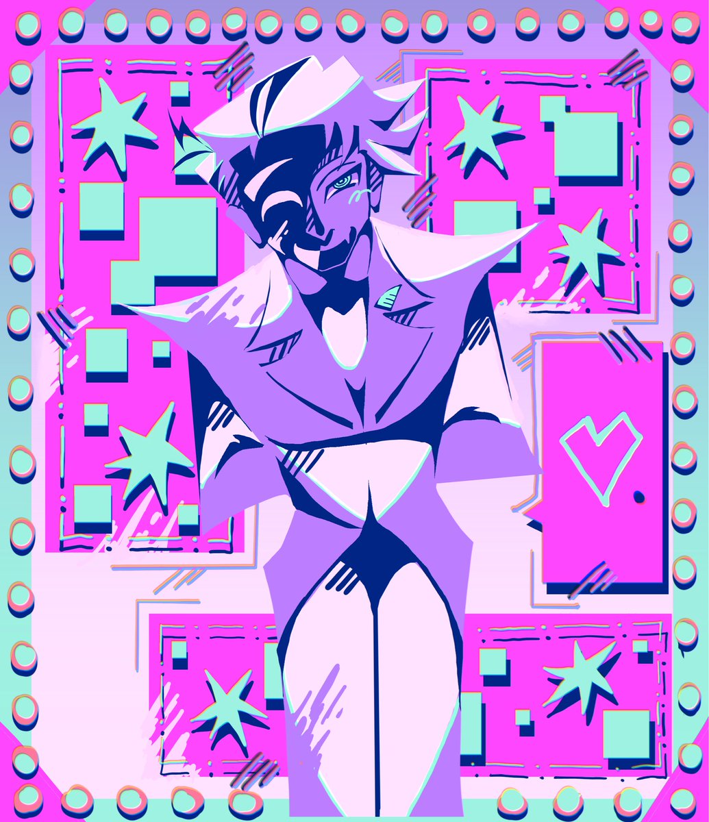 drawing vincent while listening to solluminati for the first time actually hits different yall omg 😭😭😭😭

#hazbinhotel #vincentwhittman