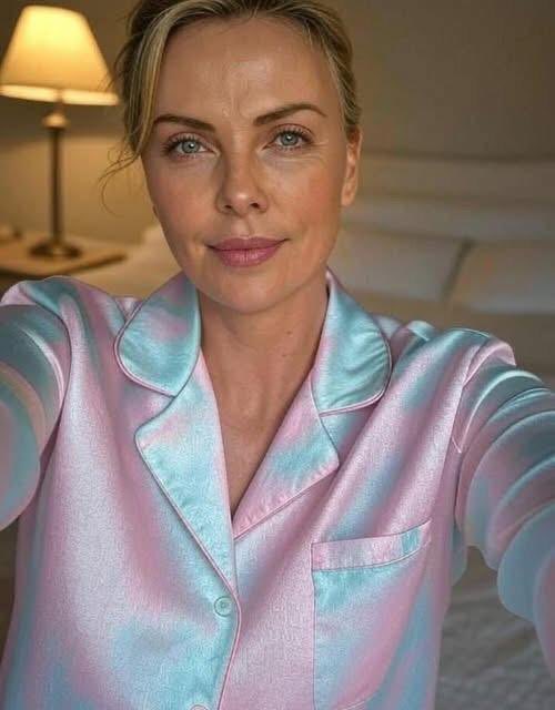 charlize theron tweet media