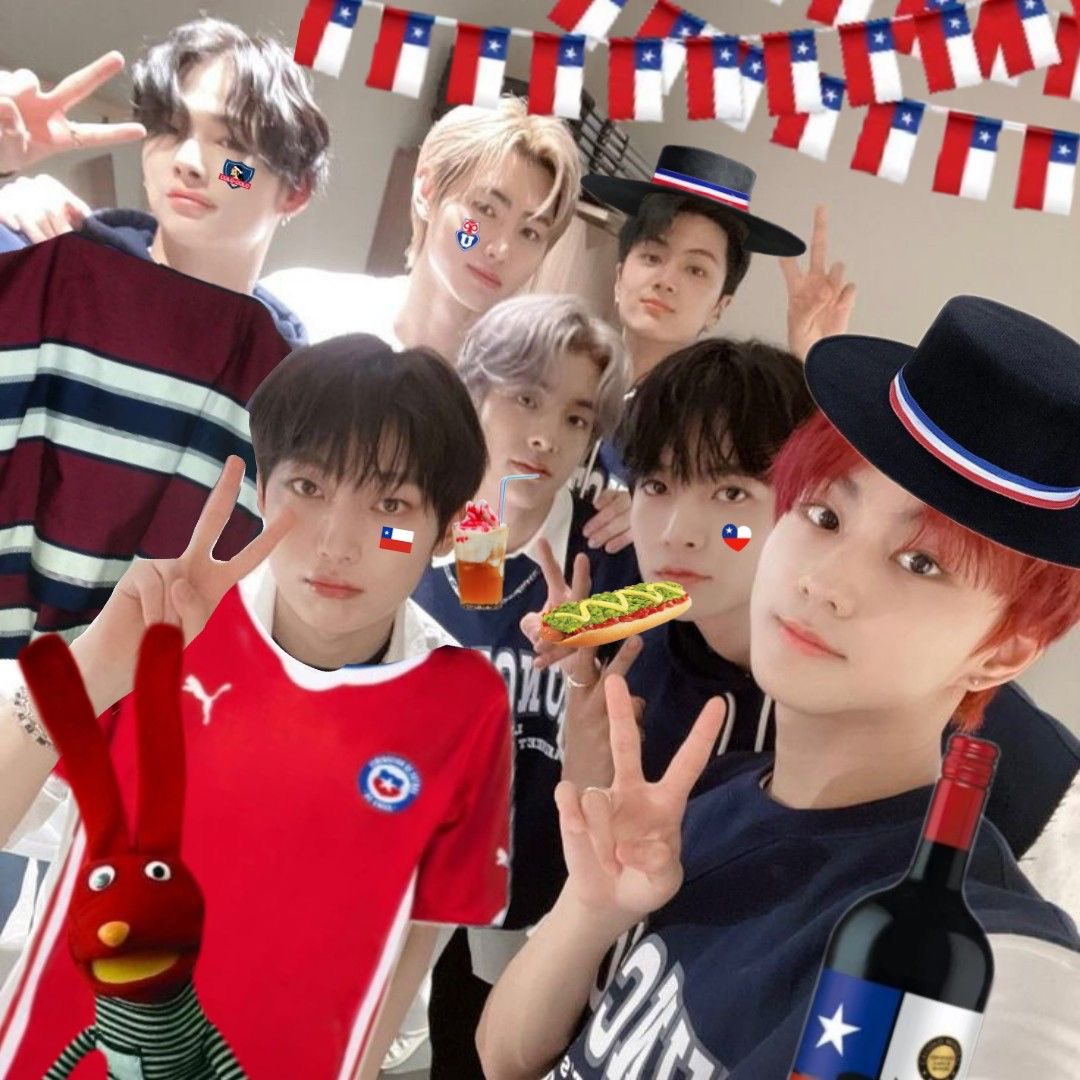 ENHYPENChile's tweet photo. ENGENEs! La última de hoy para descansar antes de la twitteada de las 22:00 ‼️

¿Que comida chilena creen que les gustaría a los chicos? 🇨🇱  No olviden etiquetar a las productoras

@dgmedioschile @lotusmusica 

WE WANT ENHYPEN IN CHILE 🇨🇱🇨🇱🇨🇱
#ENHYPENinChile
#MoreLatamForENHYPEN https://t.co/1V4bar6BAw