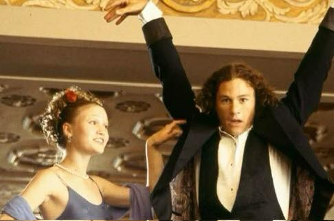 romcomarchive's tweet photo. behind the scenes of "10 things i hate about you" (1999) https://t.co/psNSbSV4G1