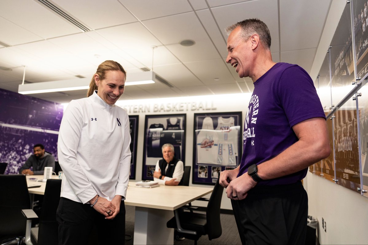 Northwestern Basketball tweet media