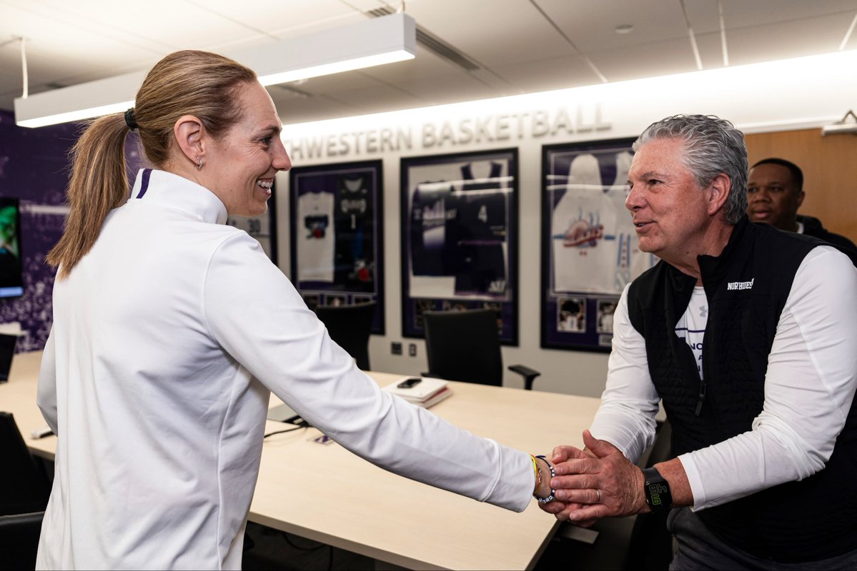 Northwestern Basketball tweet media