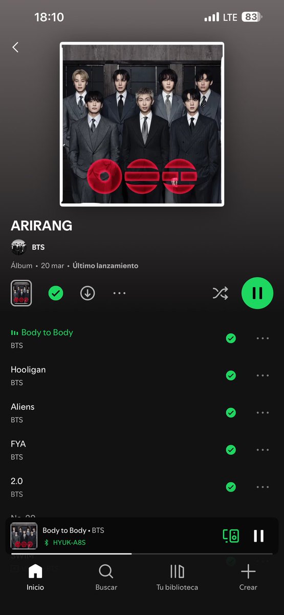 hyuk ⁷; ARIRANG tweet media