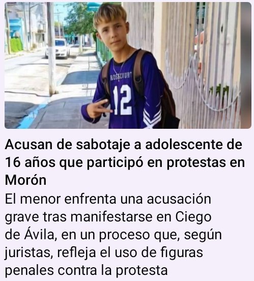 En el mundo del arte policial todos saben que una persona por salir del estrés de un fuerte interrogatorio puede autoinculparse de un delito que no ha cometido. Además un niño de 16 años es capaz de hacer bellacadas que pueden tipificarla cómo sabotaje. Liberen ese niño. RT, RT