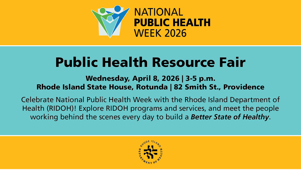 Rhode Island Department of Health tweet media