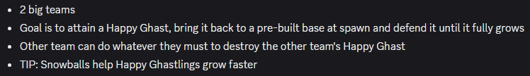 I require Minecraft players to partake in a Happy Ghast race

Do we have any takers?