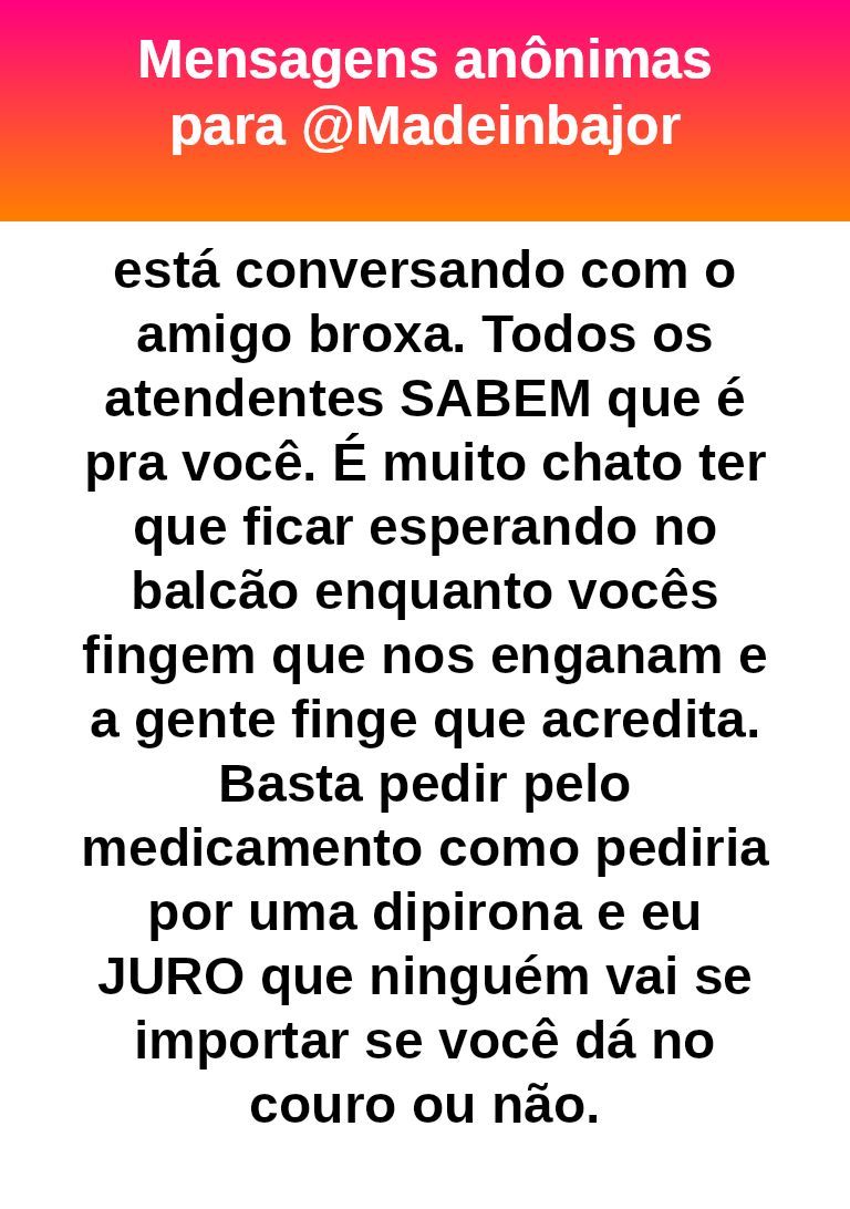 TADALAFILA💊
Hahahahah hahahahah hahahahah hahahahah hahahahah hahahahah hahahahah 
Tá eleita a melhor caixinha do mês  #bajo36982