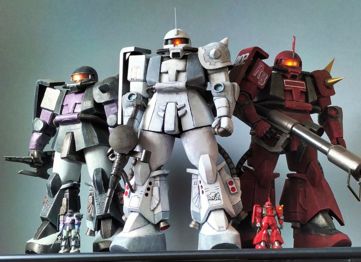 #おまえらの高機動型見せてくれ
いつものバブルキャスト３連発。