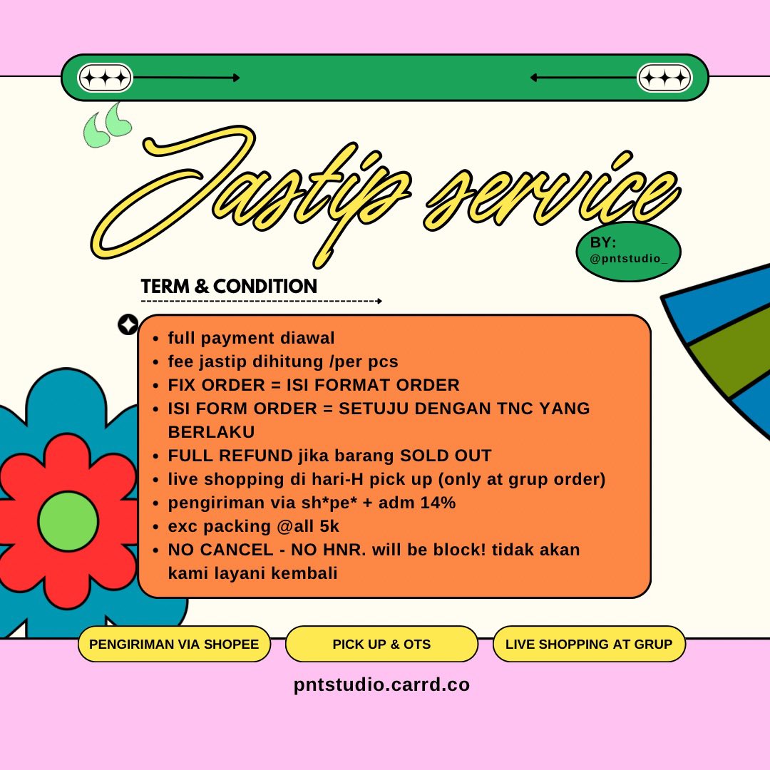 INA GO KR THAI CH✩JASTIP ROOM23-ARTKET-OMOMARKET tweet media