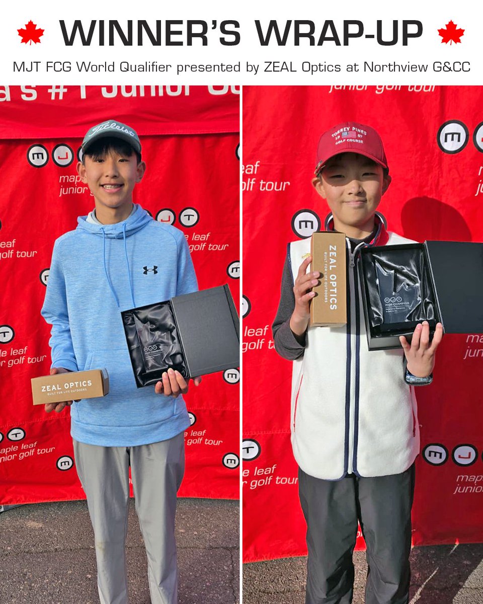 Maple Leaf Junior Golf Tour (MJT) tweet media