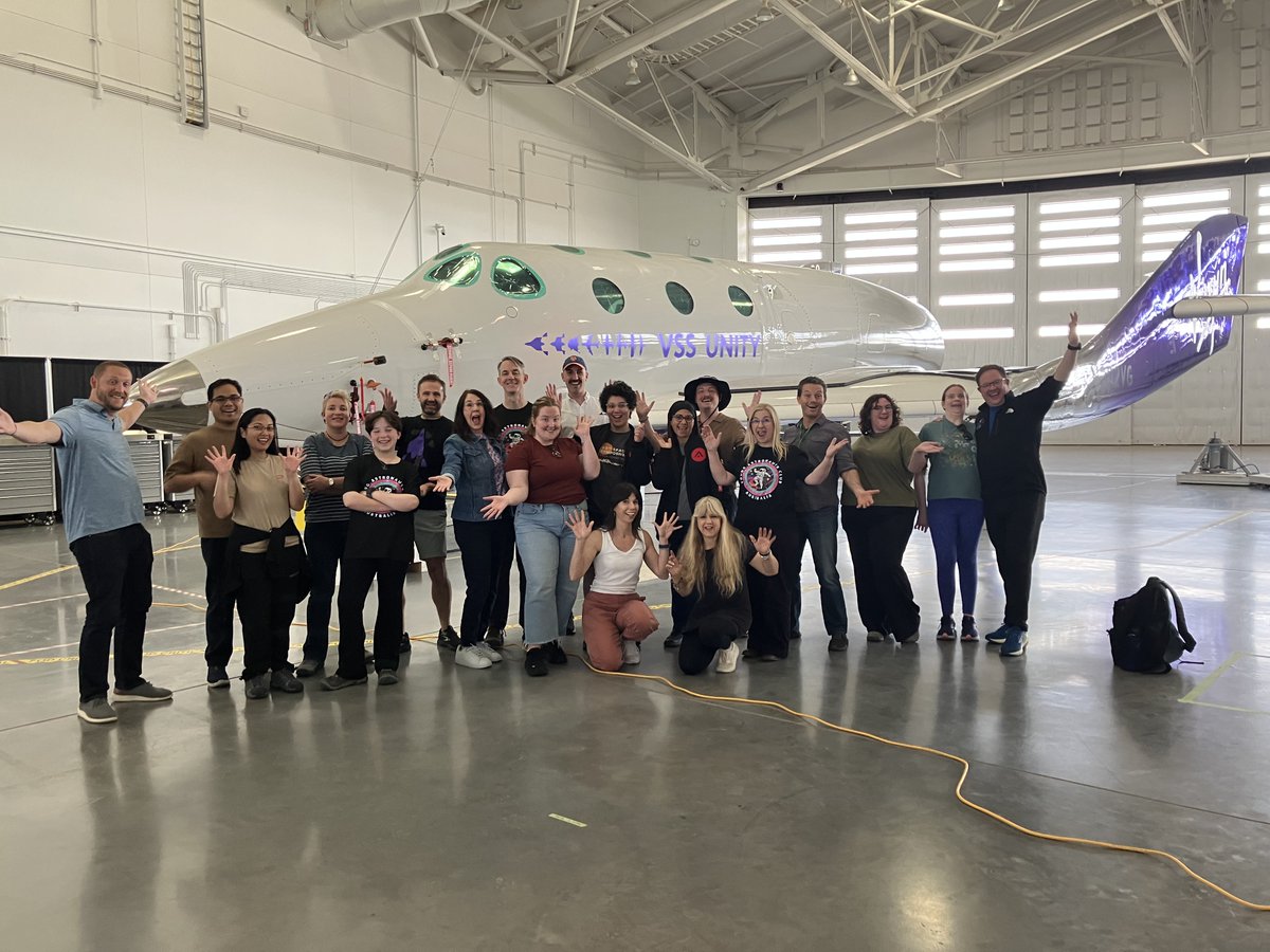 areslearning's tweet image. Friday's tour of Spaceport America and Virgin Galactic was spectacular as ever... here are a few approved photos from the Gateway to Space building!

Thanks to our hosts, the passionate astronauts, and all the participants. 🙏

#spaceeducation #spaceenthusiast #spaceexploration