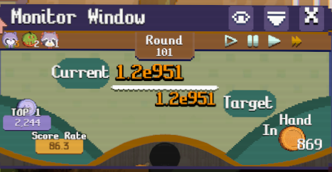GenuineC0wboy's tweet photo. ok @RaccoinGame yall might need to nerf beserker token. i had to force end the run or i could of just kept going lmao https://t.co/QiXczpOIgw