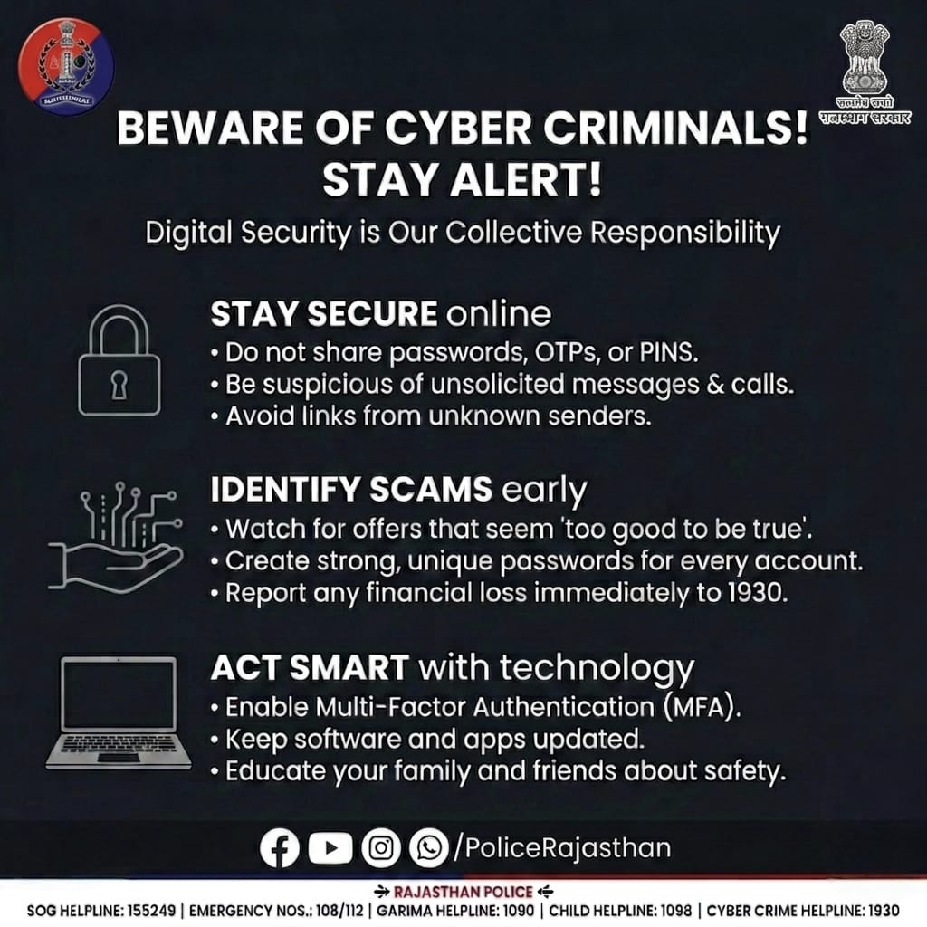 Rajasthan Police tweet media