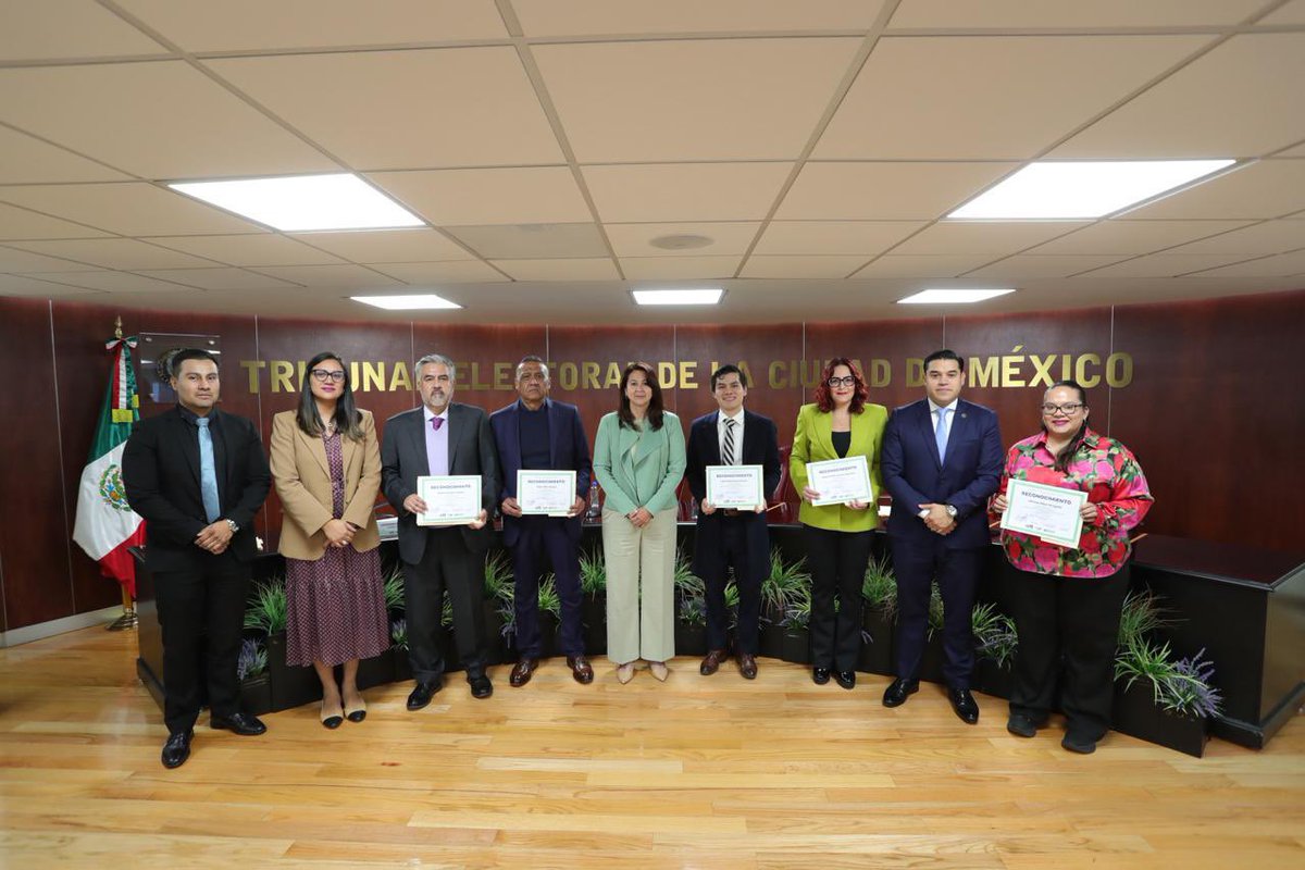 Tribunal Electoral de la Ciudad México tweet media