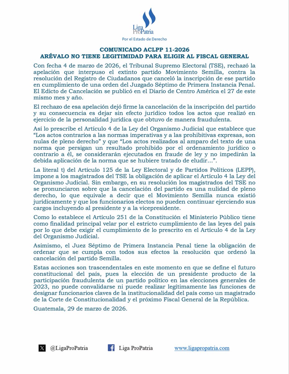 Liga ProPatria tweet media