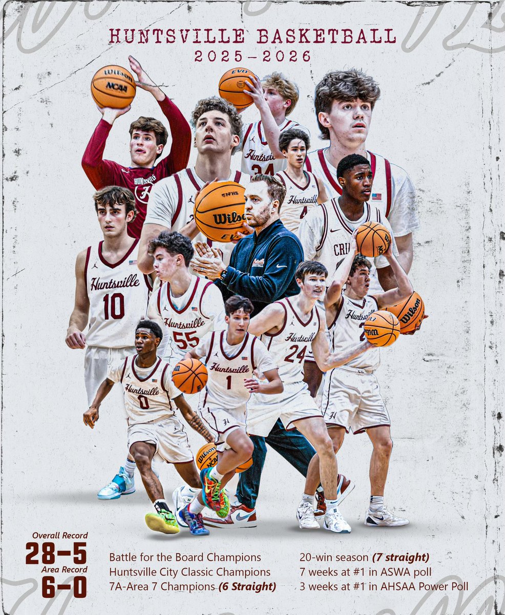 HuntsvilleMBB's tweet image. Our 2025-2026 season recap 🏀 
#TTW | #Faster