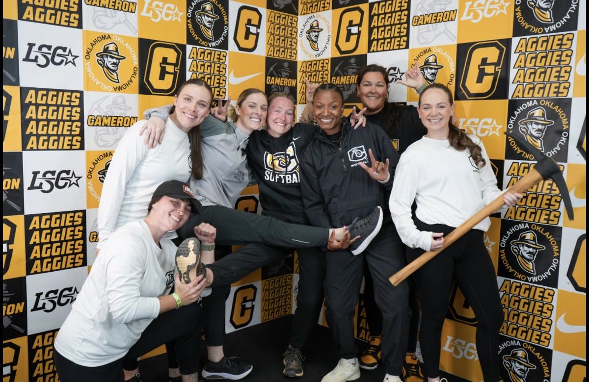 Cameron University Softball tweet media