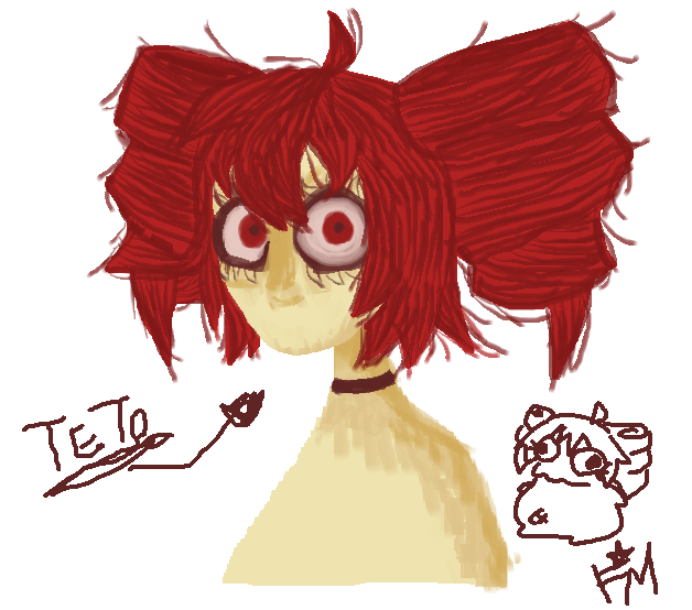 MelanyError's tweet photo. tetoooo

#teto #kasaneteto #kasanetetofanart #horror #vocaloid #gordaconchuda https://t.co/SdbMFFRSL9