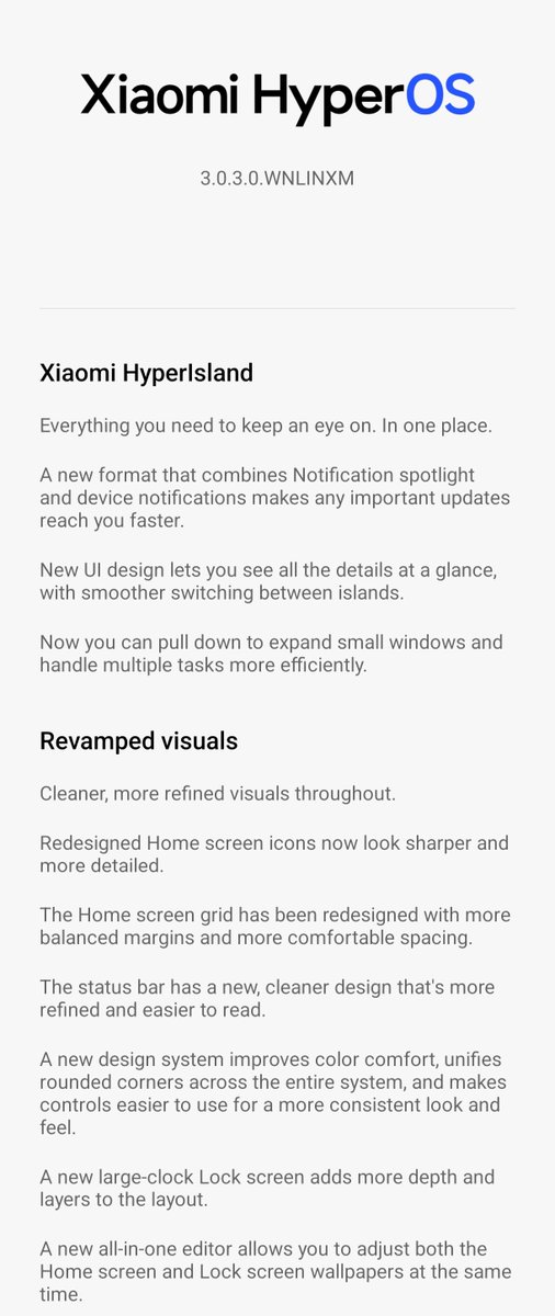 Xiaomi HyperOS India tweet media
