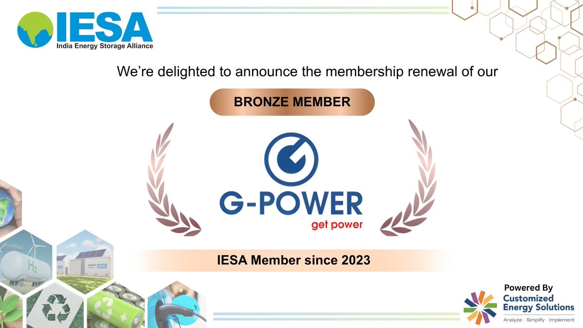 India Energy Storage Alliance (IESA) tweet media
