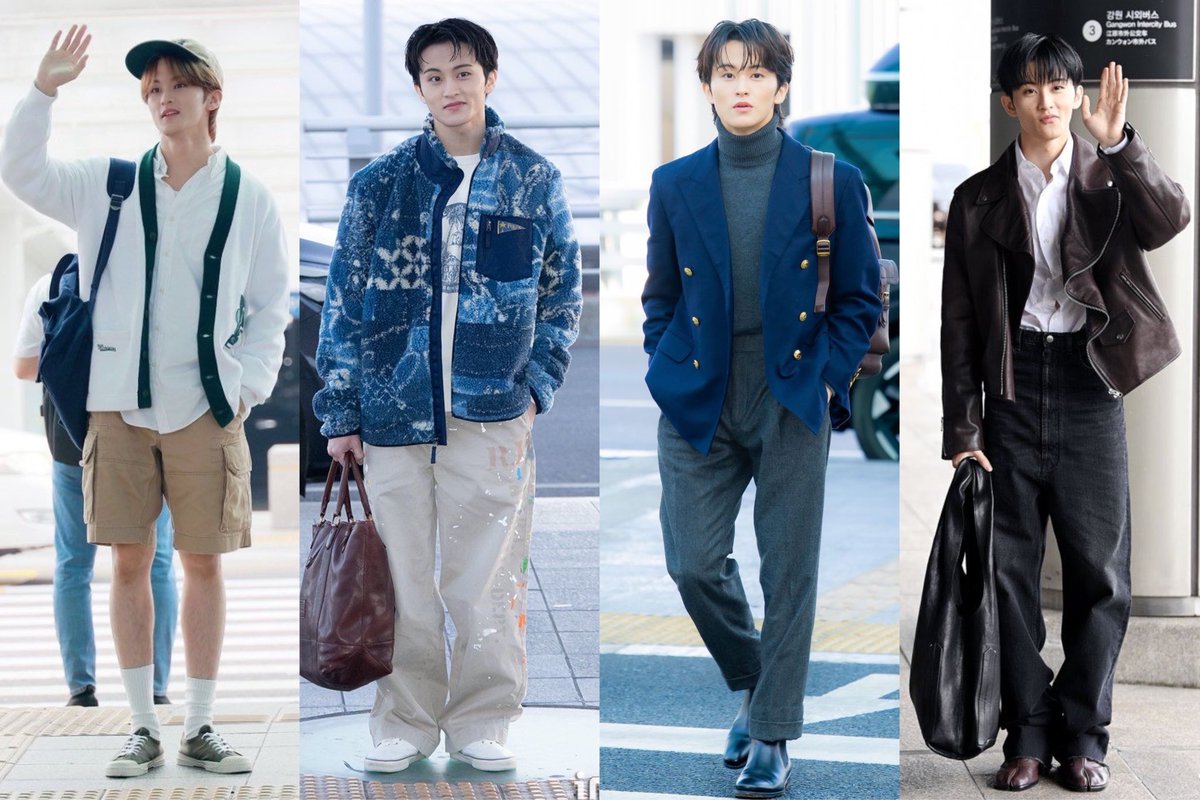 mark lee airport fashion ✨
(fashion week edition) 

london       australia        milan     shanghai