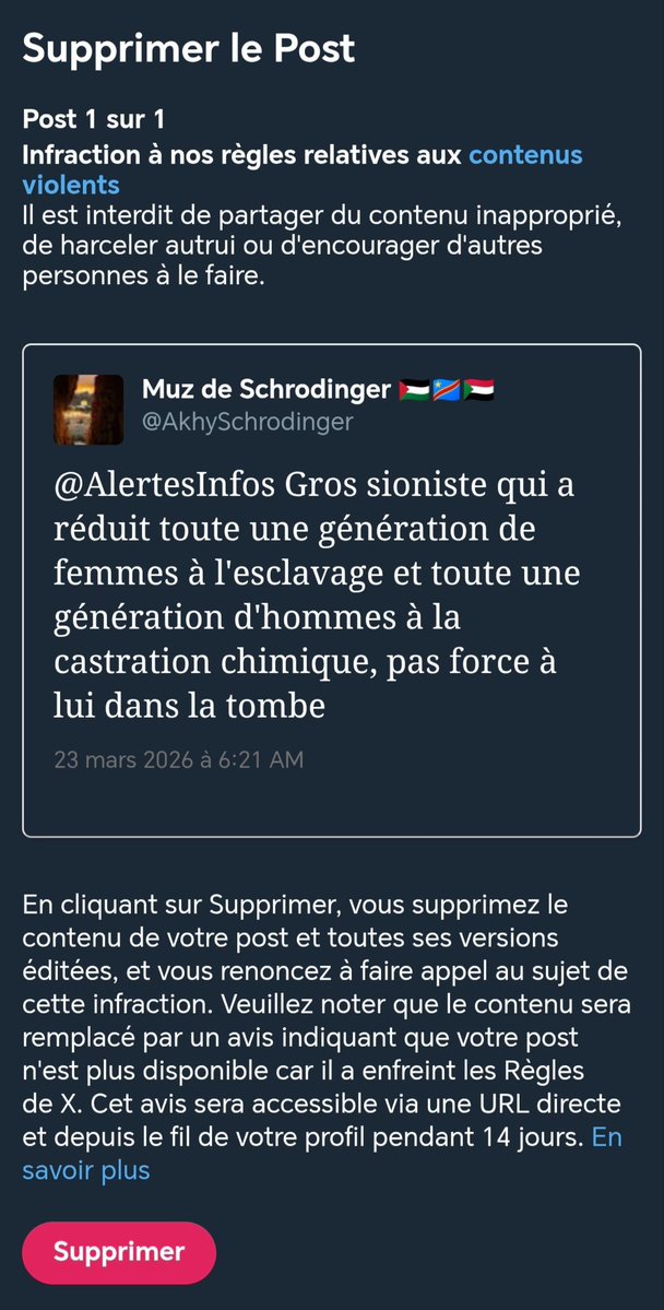 Muz de Schrodinger 🇵🇸🇨🇩🇸🇩 tweet media